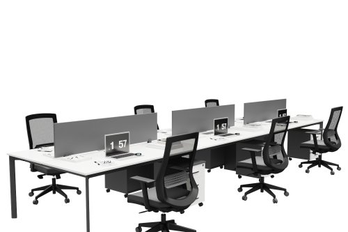 Corner Altılı Workstation 