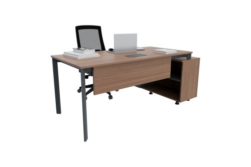 Corner 160cm Etajerli Çalışma Masası | Masko Mobilya Kenti