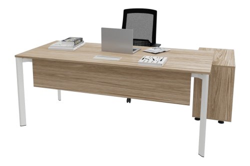 Corner 80cm Etajerli Çalışma Masası 