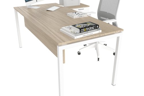Ear Çalışma Masası 80cm Alt Etajerli 