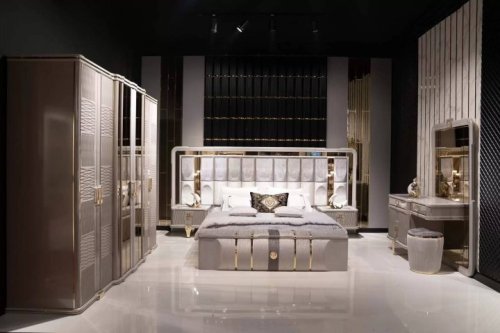 Versace Yatak Odası | Masko Mobilya Kenti