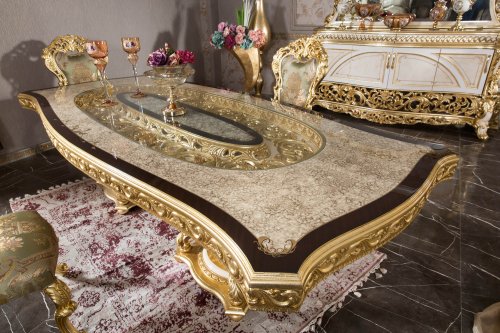 Asya Klasik Yemek Odası Takımı | Masko Mobilya Kenti