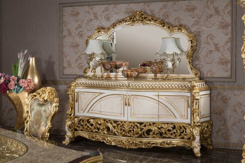 Asya Klasik Yemek Odası Takımı | Masko Mobilya Kenti