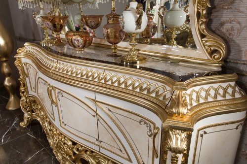 Asya Klasik Yemek Odası Takımı | Masko Mobilya Kenti