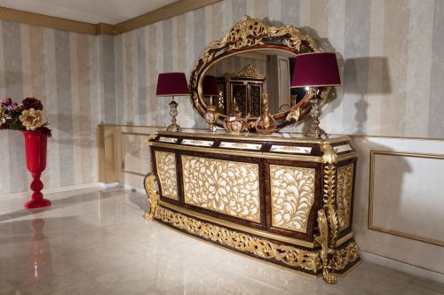 Aybars Klasik Yemek Odası Takımı | Masko Mobilya Kenti