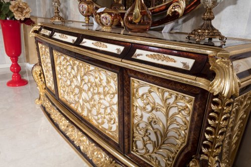 Aybars Klasik Yemek Odası Takımı | Masko Mobilya Kenti