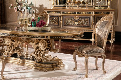Belucia Klasik Yemek Odası Takımı 