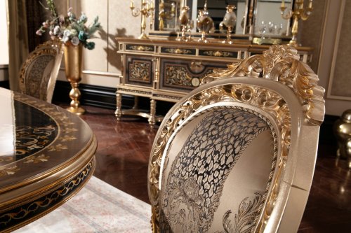 Belucia Klasik Yemek Odası Takımı 