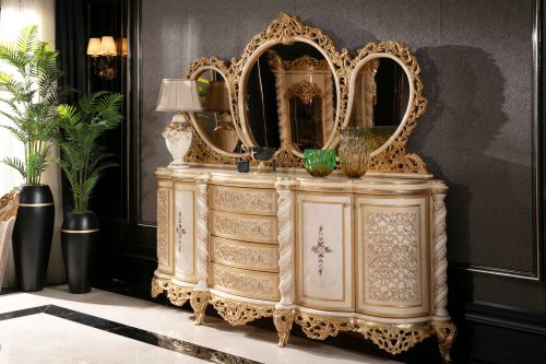 Capella Klasik Yemek Odası Takımı | Masko Mobilya Kenti