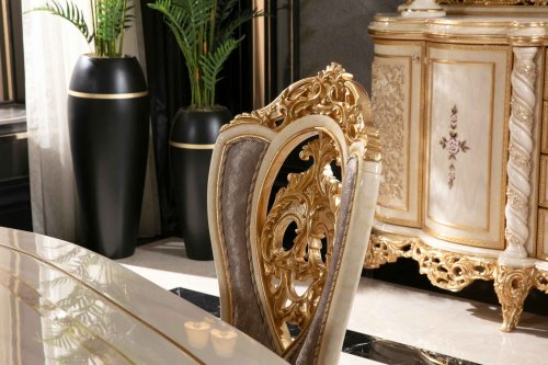 Capella Klasik Yemek Odası Takımı | Masko Mobilya Kenti