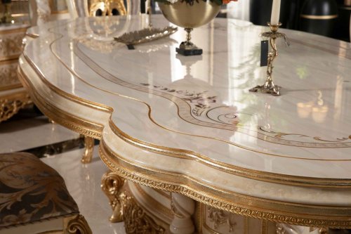 Capella Klasik Yemek Odası Takımı | Masko Mobilya Kenti