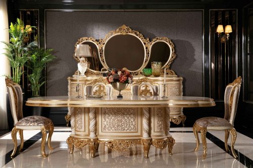Capella Klasik Yemek Odası Takımı | Masko Mobilya Kenti