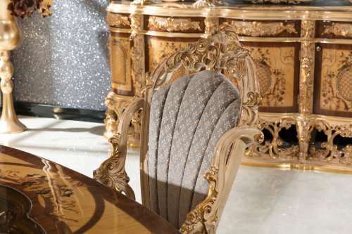 Barbaros Klasik Yemek Odası Takımı | Masko Mobilya Kenti