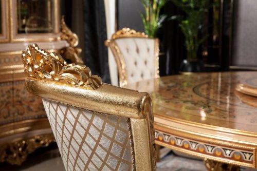 Floransa Klasik Yemek Odası Takımı | Masko Mobilya Kenti