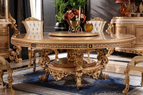 Floransa Klasik Yemek Odası Takımı | Masko Mobilya Kenti