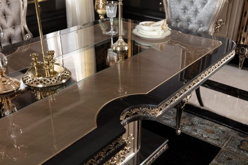 Hüma Klasik Yemek Odası Takımı | Masko Mobilya Kenti