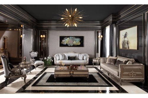 Hüma Klasik Koltuk Takımı | Masko Mobilya Kenti