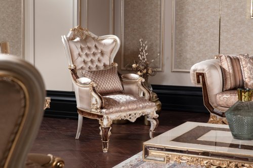 Karina Klasik Koltuk Takımı | Masko Mobilya Kenti