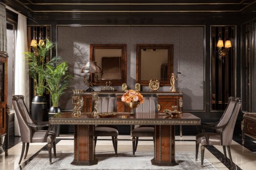 Maya Luxury Yemek Odası Takımı | Masko Mobilya Kenti