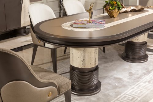 Monarosa Luxury Yemek Odası Takımı | Masko Mobilya Kenti