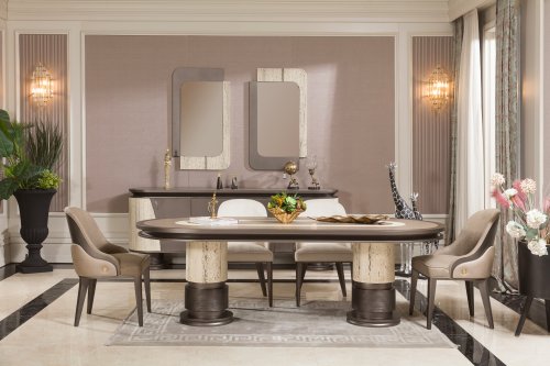 Monarosa Luxury Yemek Odası Takımı | Masko Mobilya Kenti