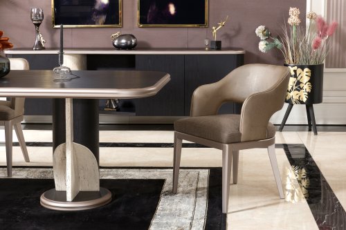 Noya Luxury Yemek Odası Takımı | Masko Mobilya Kenti
