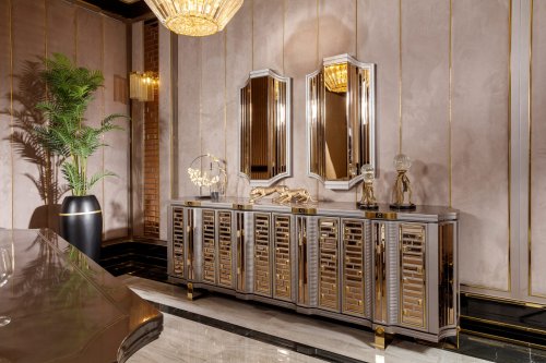 Orion Luxury Yemek Odası Takımı | Masko Mobilya Kenti