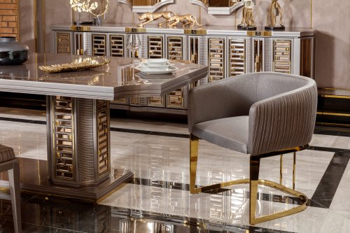 Orion Luxury Yemek Odası Takımı | Masko Mobilya Kenti