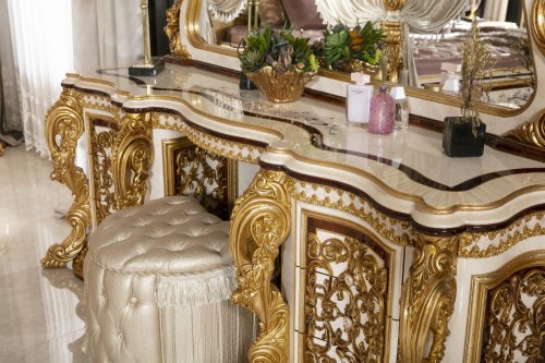 Perla Klasik Yatak Odası Takımı | Masko Mobilya Kenti