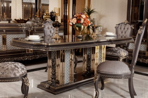 Sirius Klasik Yemek Odası Takımı | Masko Mobilya Kenti