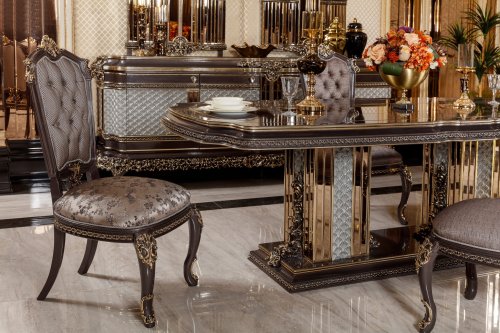 Sirius Klasik Yemek Odası Takımı | Masko Mobilya Kenti