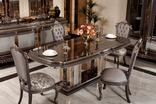 Sirius Klasik Yemek Odası Takımı | Masko Mobilya Kenti
