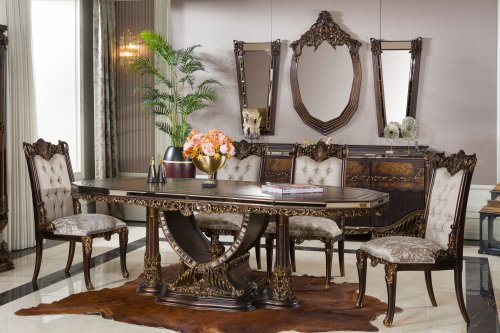 Soho Klasik Yemek Odası Takımı | Masko Mobilya Kenti