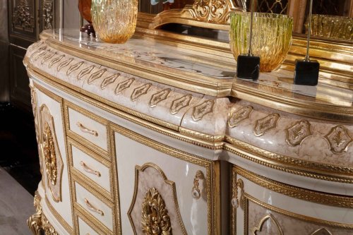 Talya Klasik Yemek Odası Takımı | Masko Mobilya Kenti