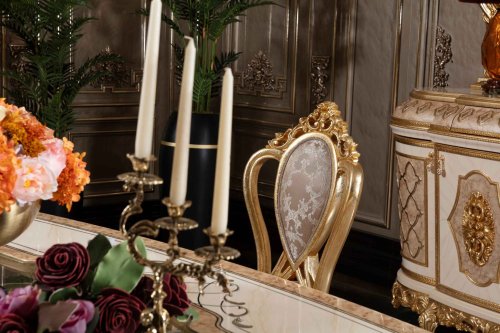 Talya Klasik Yemek Odası Takımı | Masko Mobilya Kenti