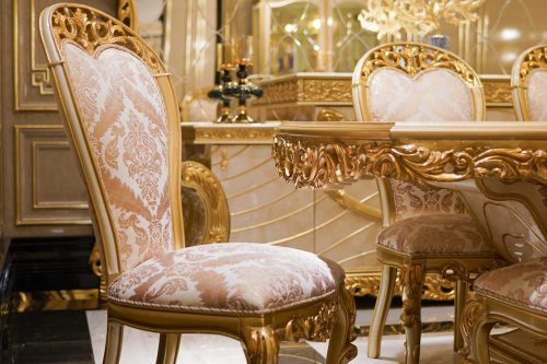 Topkapı Klasik Yemek Odası Takımı | Masko Mobilya Kenti