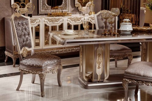 Vitale Luxury Yemek Odası Takımı | Masko Mobilya Kenti