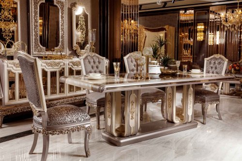 Vitale Luxury Yemek Odası Takımı | Masko Mobilya Kenti
