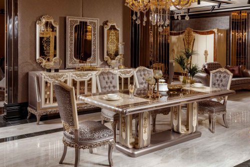 Vitale Luxury Yemek Odası Takımı | Masko Mobilya Kenti