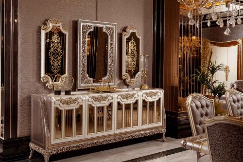 Vitale Luxury Yemek Odası Takımı | Masko Mobilya Kenti