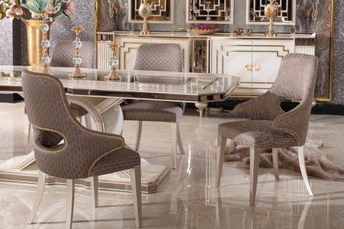 Zeta Klasik Yemek Odası Takımı | Masko Mobilya Kenti