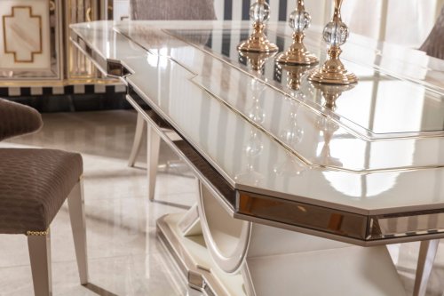 Zeta Klasik Yemek Odası Takımı | Masko Mobilya Kenti