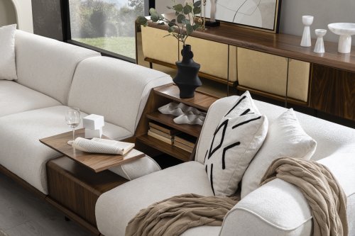 Lotus Modern Köşe Koltuk | Masko Mobilya Kenti