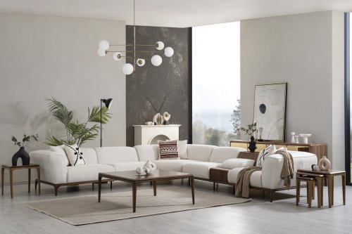 Lotus Modern Köşe Koltuk | Masko Mobilya Kenti