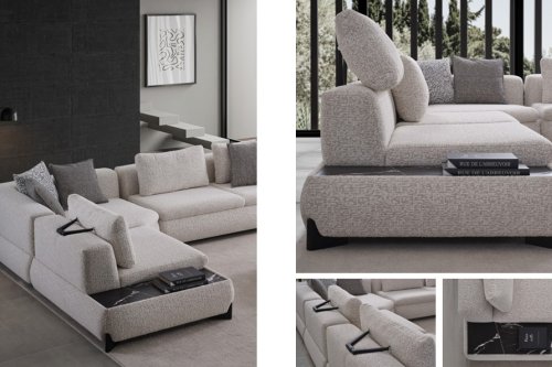 Aura Modern Köşe Koltuk Takımı 