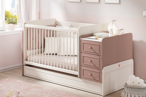 Baby Elegance Büyüyen Karyolalı Bebek Odası | Masko Mobilya Kenti