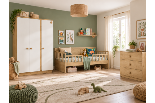 Natura Baby Montessori Bebek Odası | Masko Mobilya Kenti