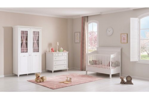 ROMANTİC BABY DAYBED BEBEK ODASI