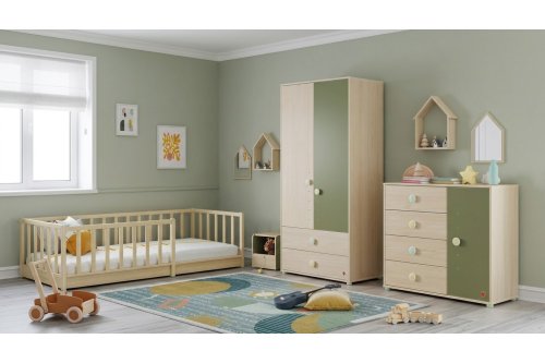 MONTES NATURAL MONTESSORİ BEBEK ODASI | Masko Mobilya Kenti