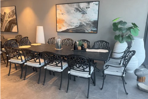 ELIZABETH 12 KİŞİLİK BAHÇE MASA TAKIMI | Masko Mobilya Kenti